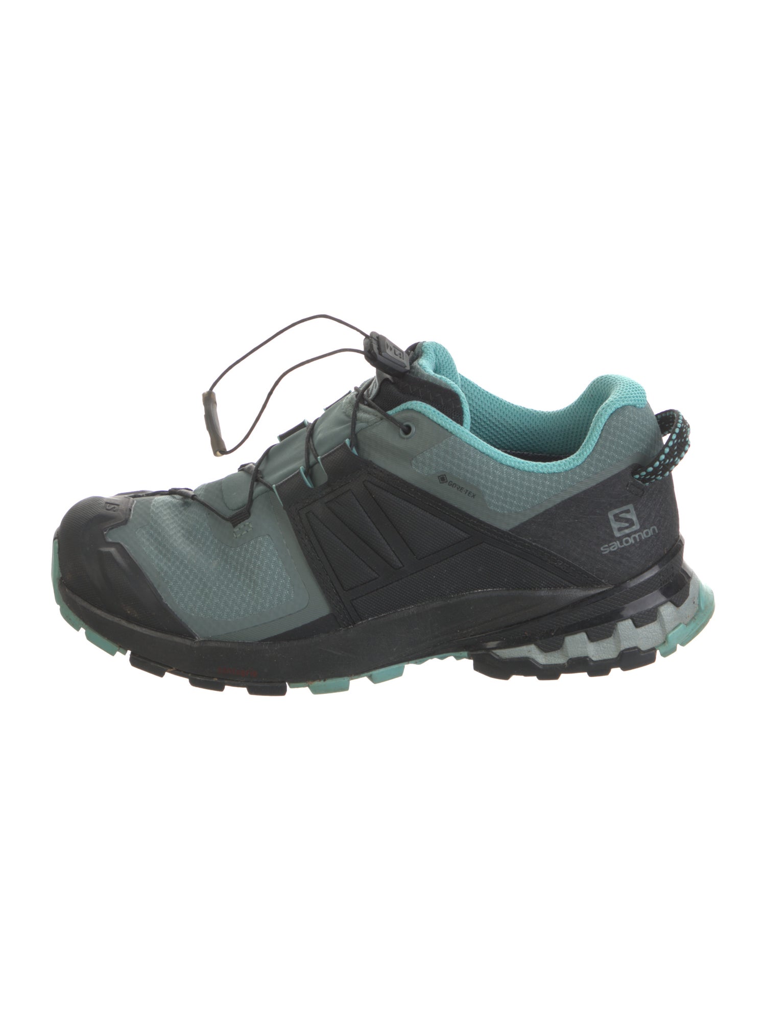 Salomon Mesh Colorblock Pattern Sneakers