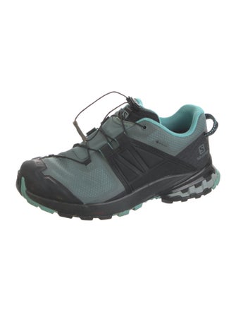 Salomon Mesh Colorblock Pattern Sneakers