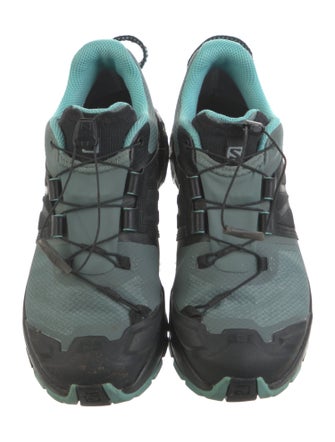 Salomon Mesh Colorblock Pattern Sneakers