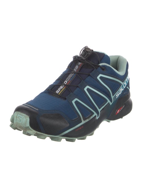Salomon Nylon Colorblock Pattern Sneakers