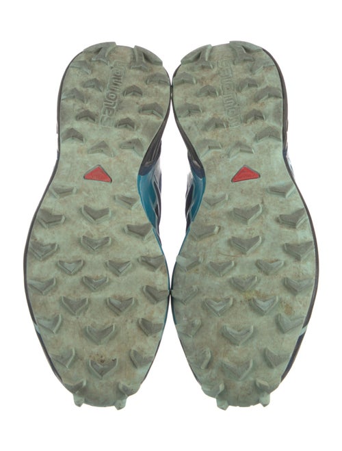 Salomon Nylon Colorblock Pattern Sneakers