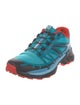 Salomon Mesh Colorblock Pattern Athletic Sneakers