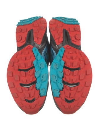 Salomon Mesh Colorblock Pattern Athletic Sneakers