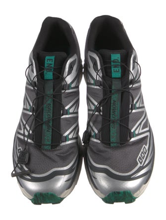 Salomon Mesh Animal Print Athletic Sneakers