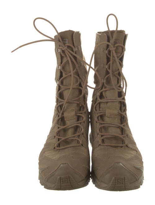 Salomon Canvas Lace-Up Boots