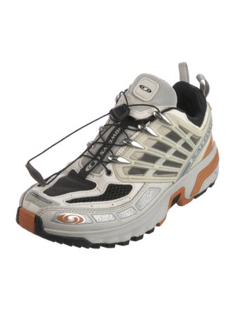 Salomon Mesh Colorblock Pattern Sneakers