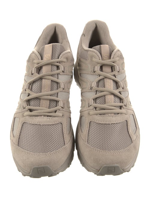 Salomon Suede Mesh Accents Chunky Sneakers
