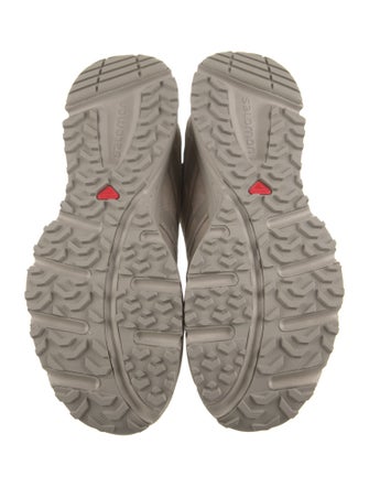 Salomon Suede Mesh Accents Chunky Sneakers