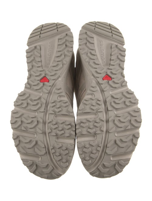 Salomon Suede Mesh Accents Chunky Sneakers