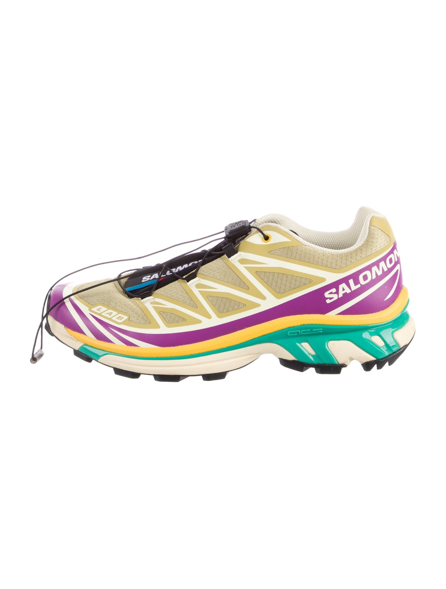 Salomon Colorblock Pattern Sneakers