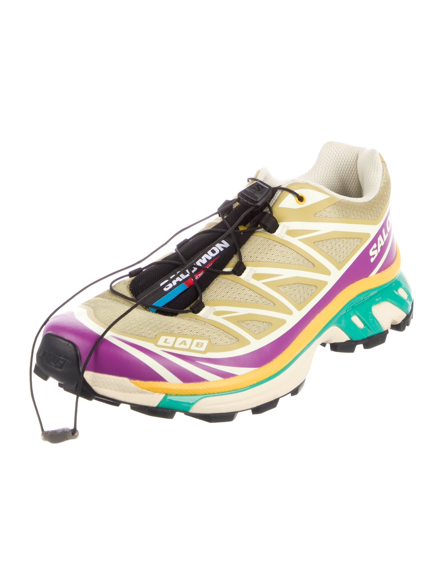 Salomon Colorblock Pattern Sneakers