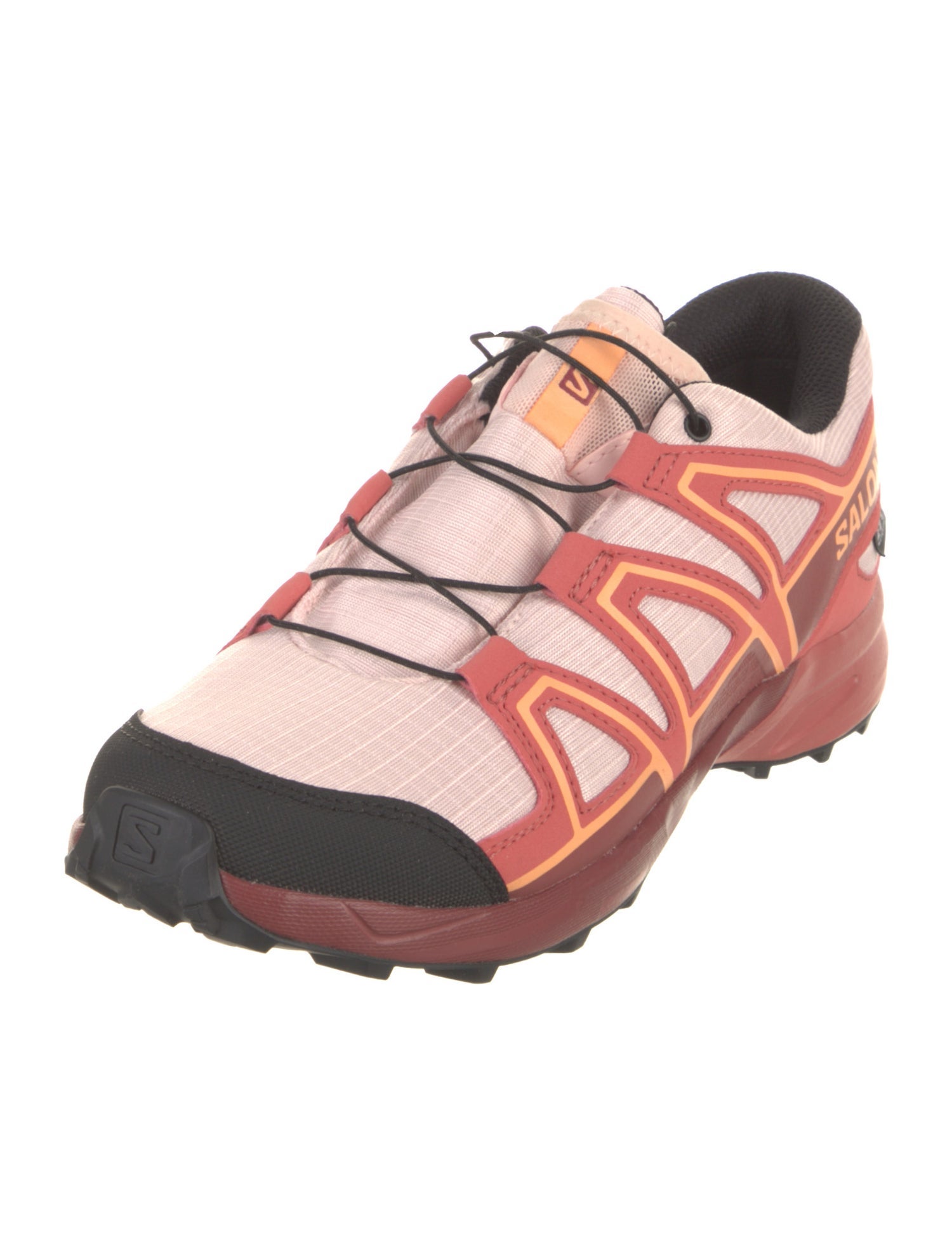 Salomon Mesh Colorblock Pattern Sneakers