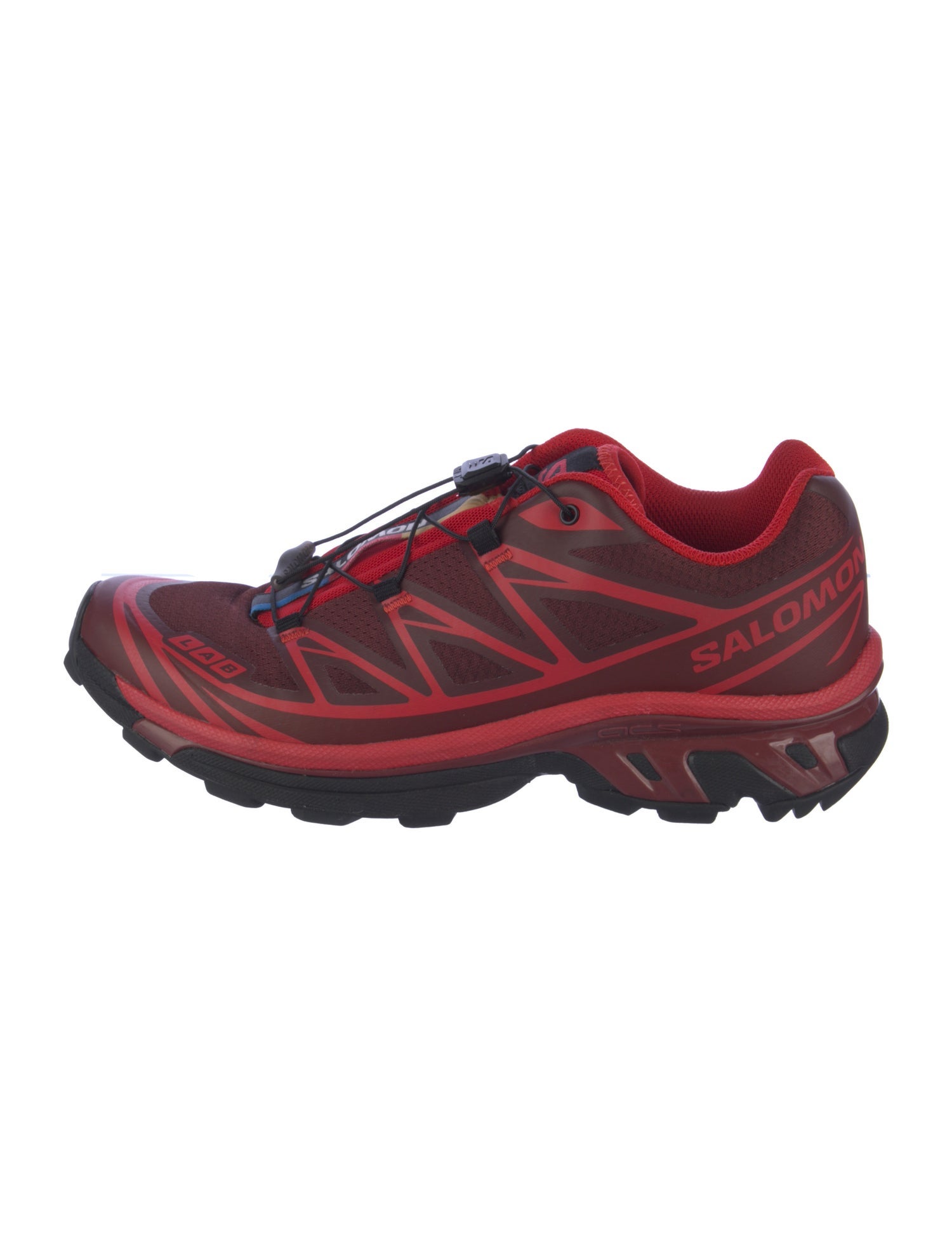 Salomon Mesh Colorblock Pattern Sneakers