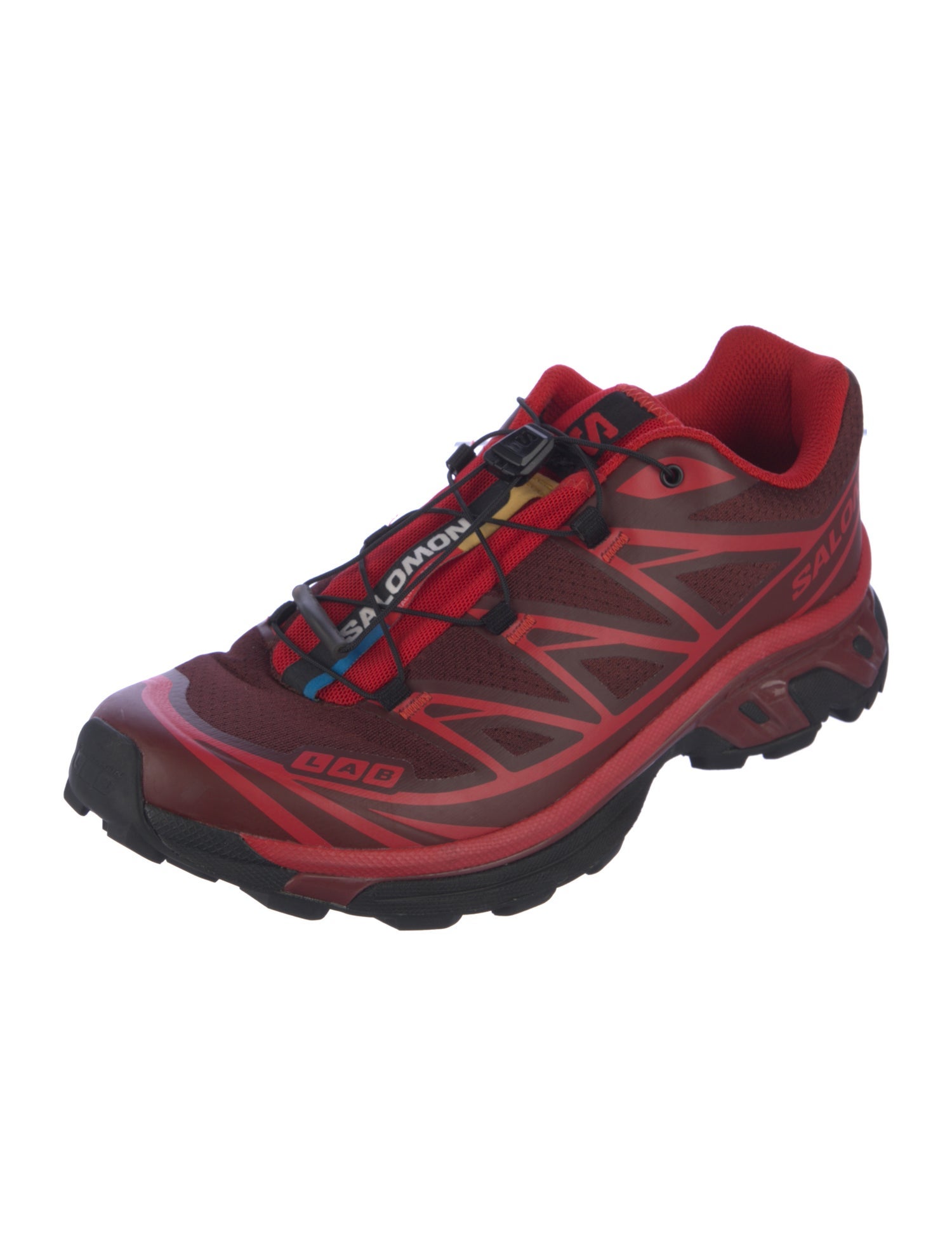 Salomon Mesh Colorblock Pattern Sneakers