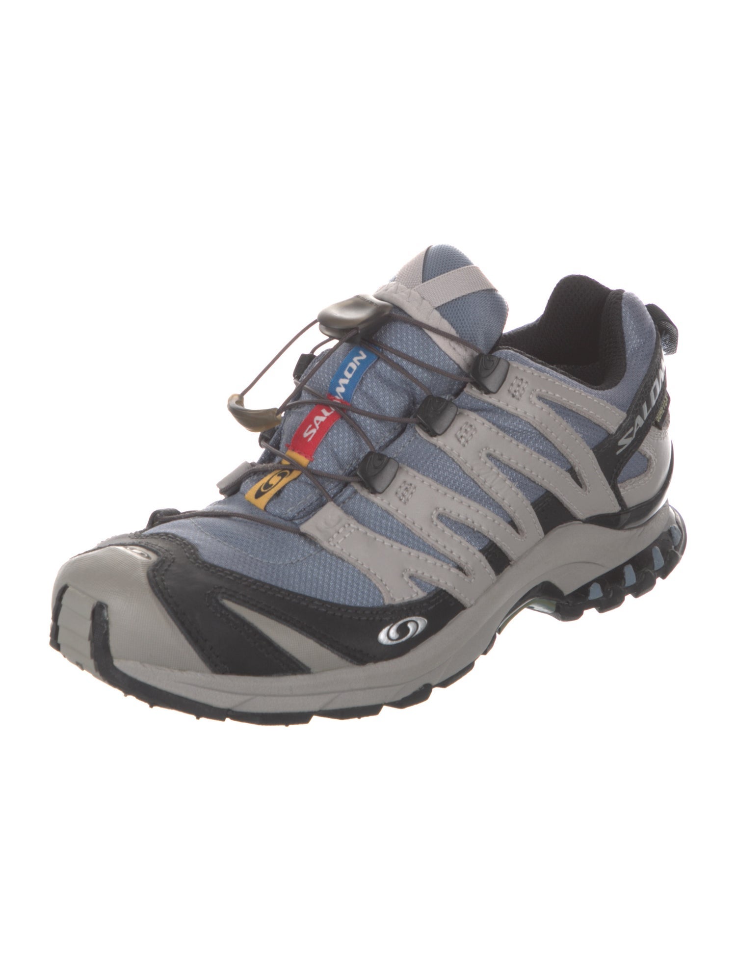 Salomon Mesh Colorblock Pattern Sneakers