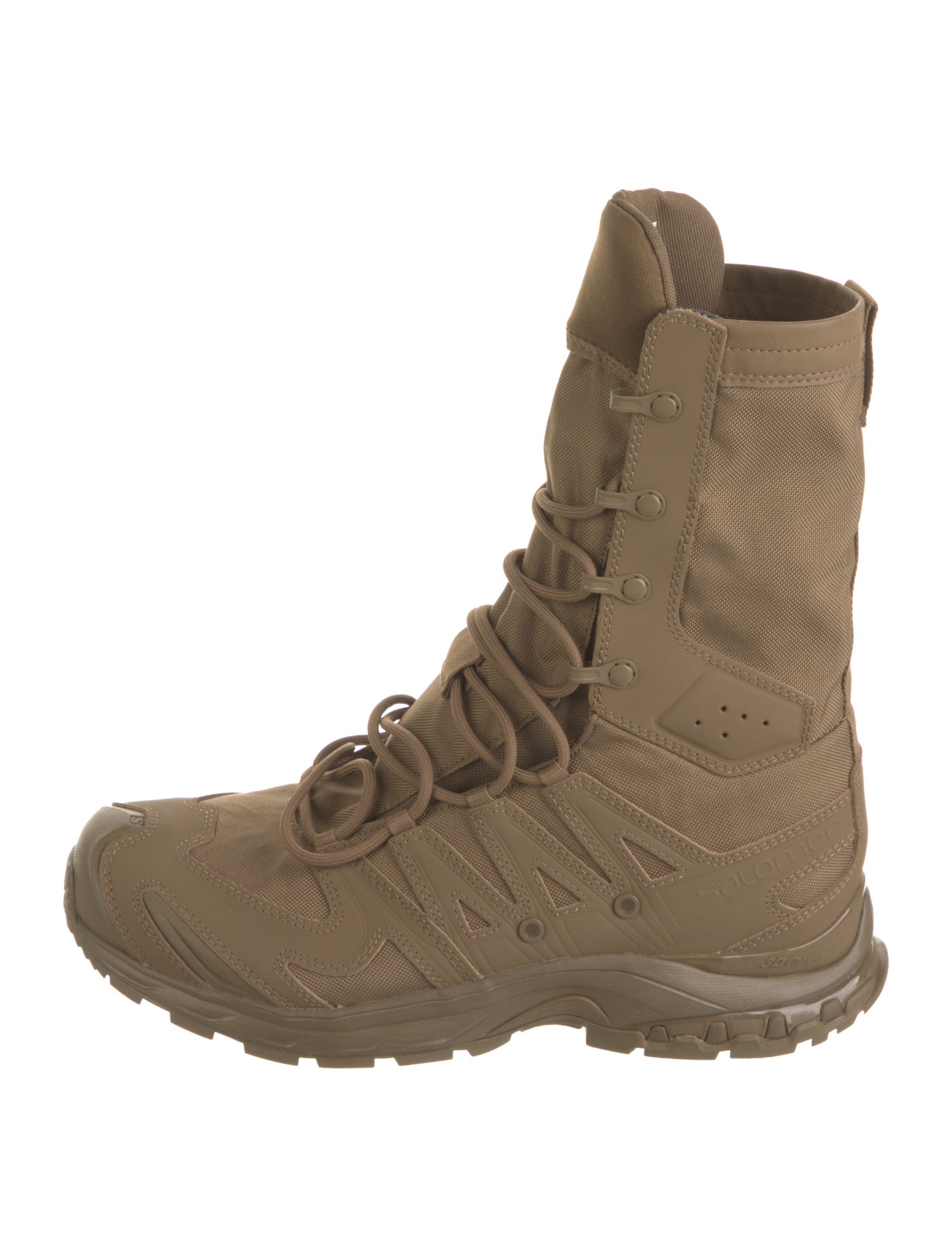 Salomon Suede Lace-Up Boots