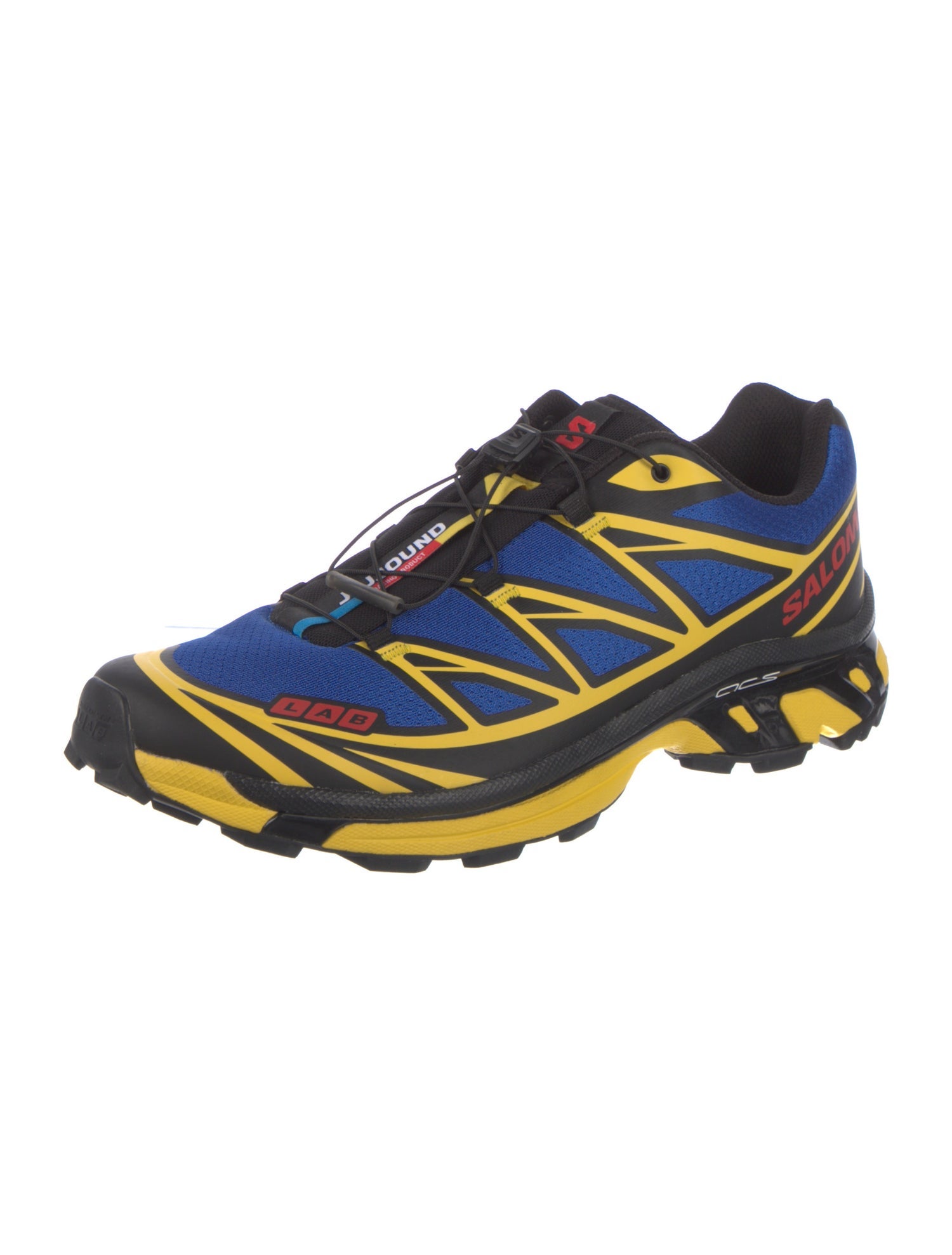 Salomon Mesh Printed Athletic Sneakers