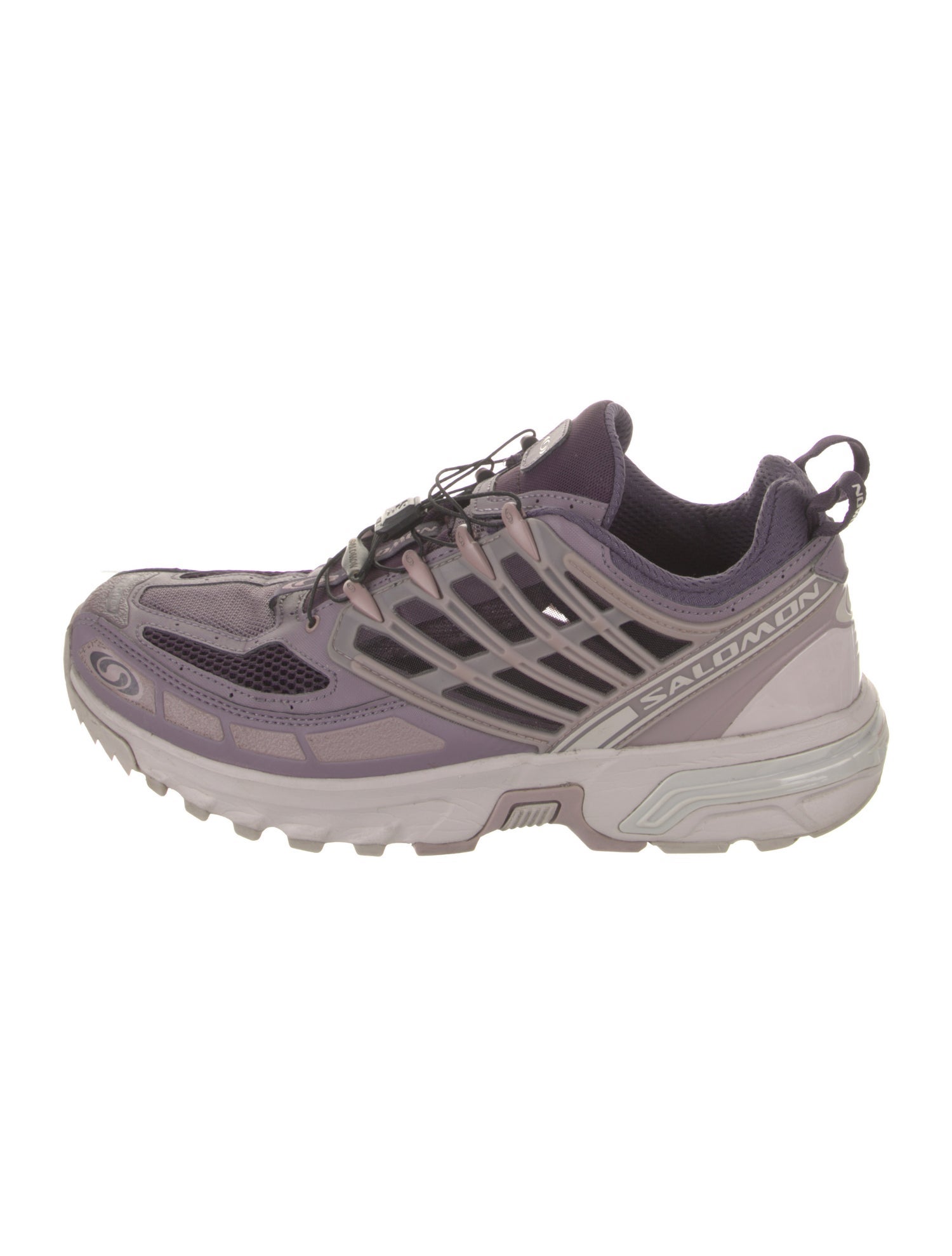 Salomon Mesh Patterned Athletic Sneakers