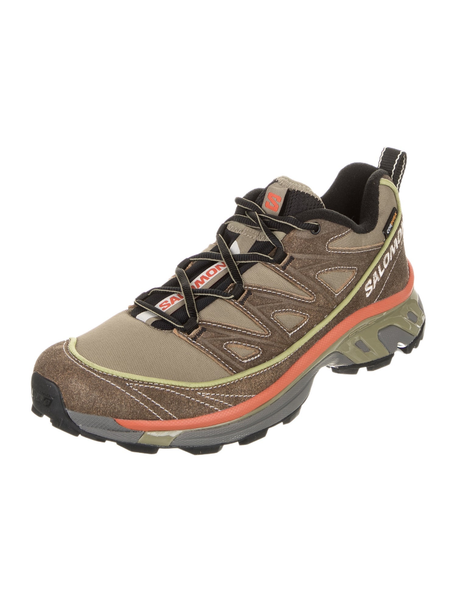 Salomon Suede Printed Athletic Sneakers