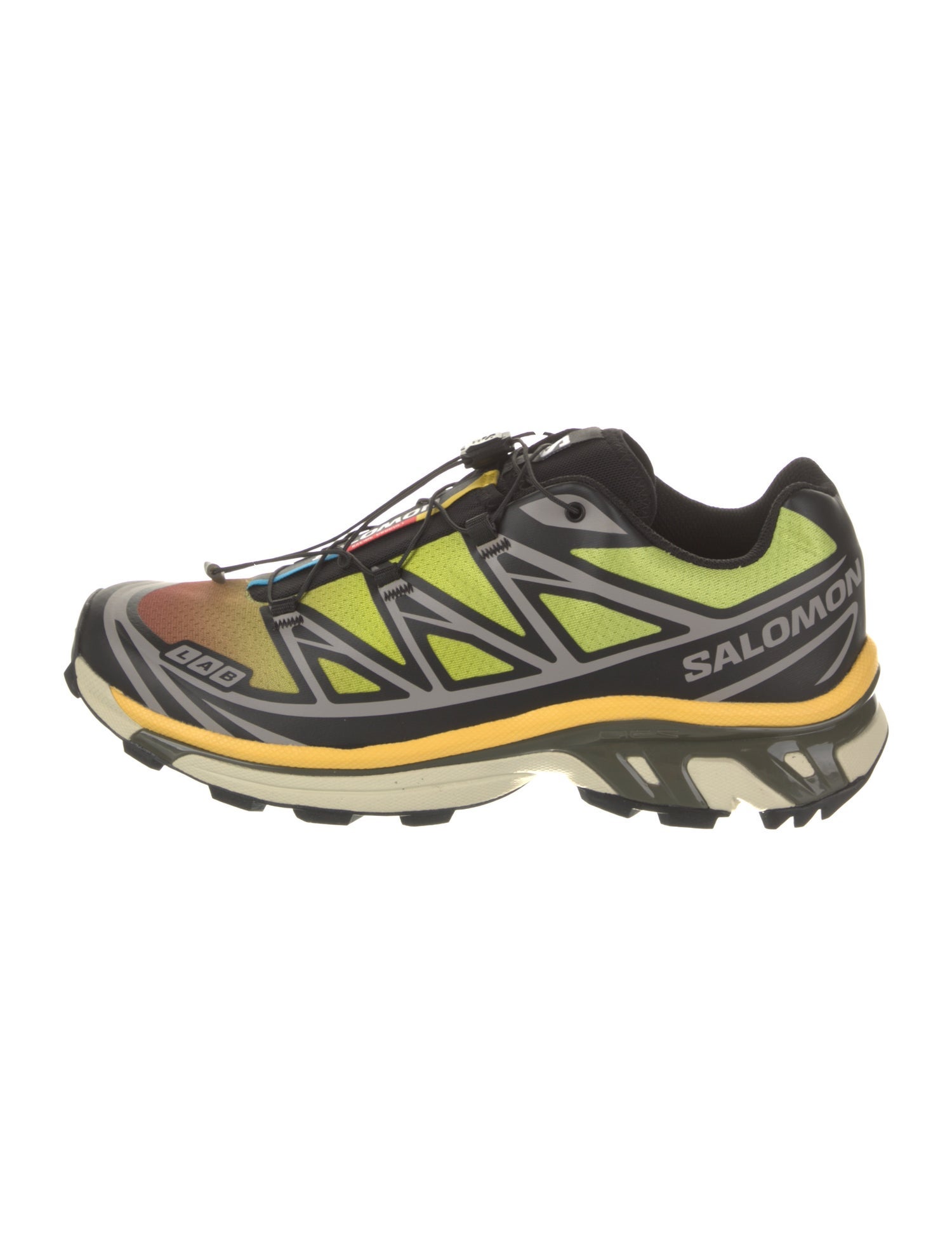 Salomon Nylon Printed Athletic Sneakers