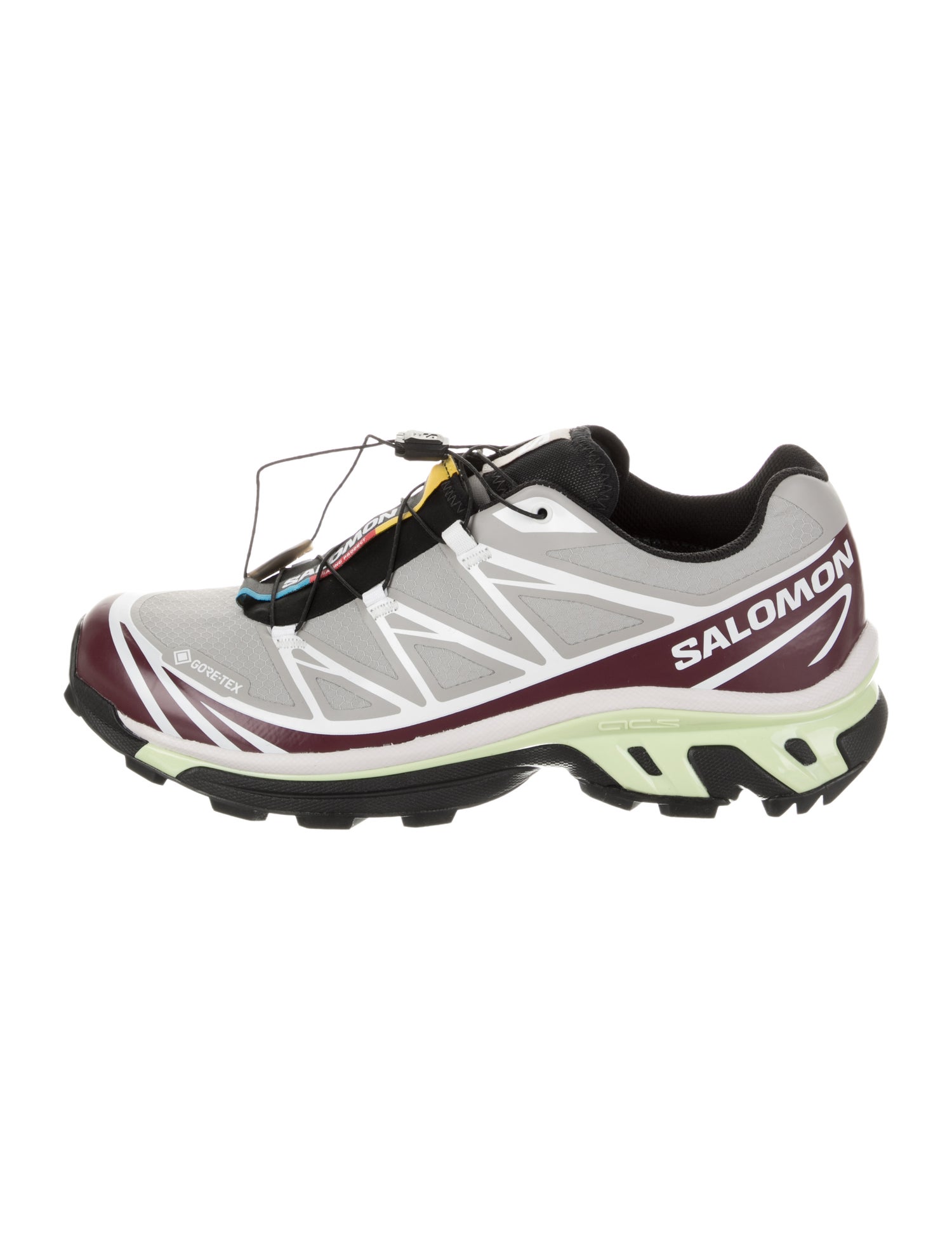Salomon Nylon Colorblock Pattern Sneakers