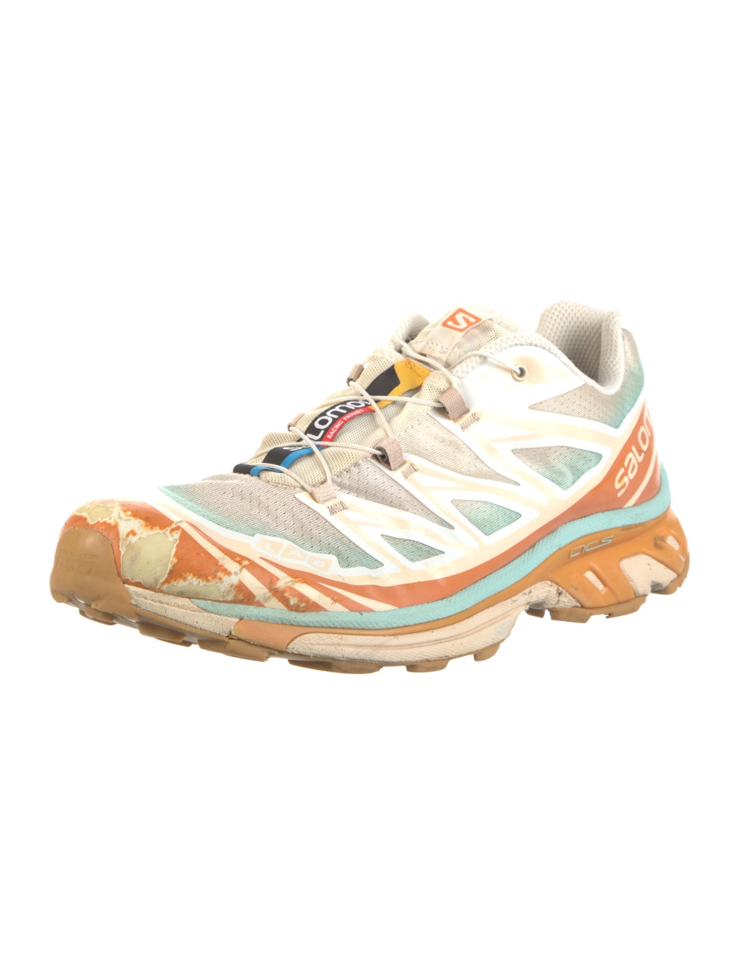 Salomon Mesh Printed Athletic Sneakers