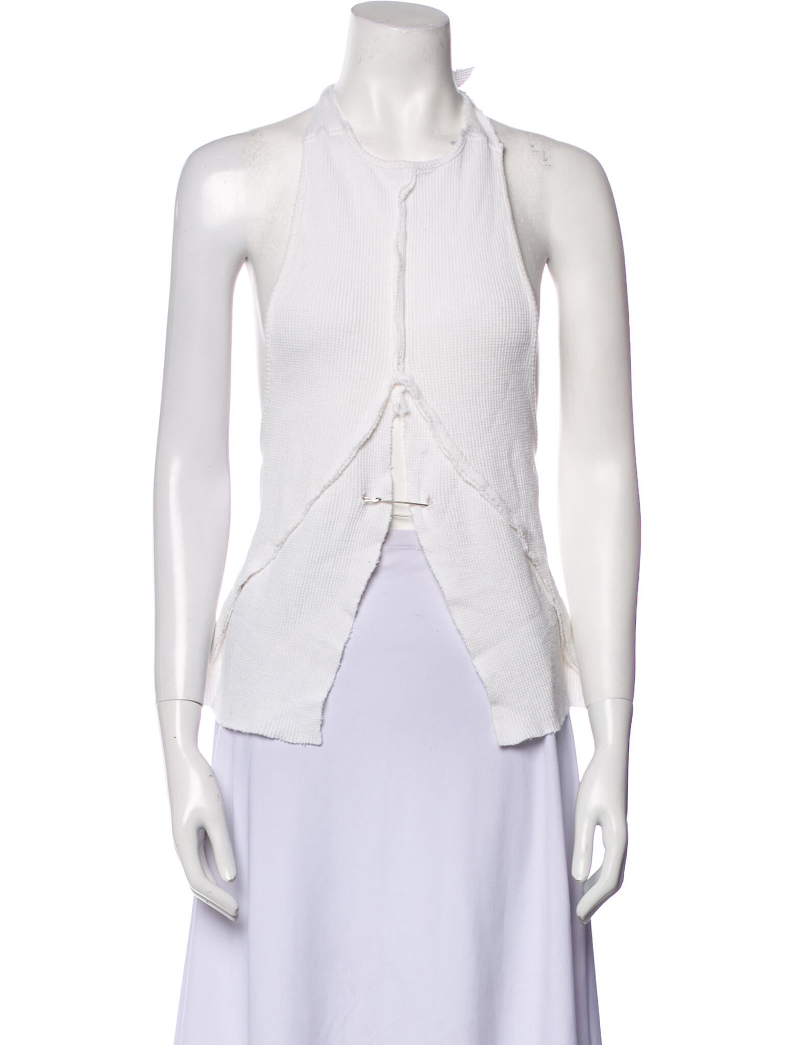 Sami Miro Vintage V-Neck Sleeveless Top