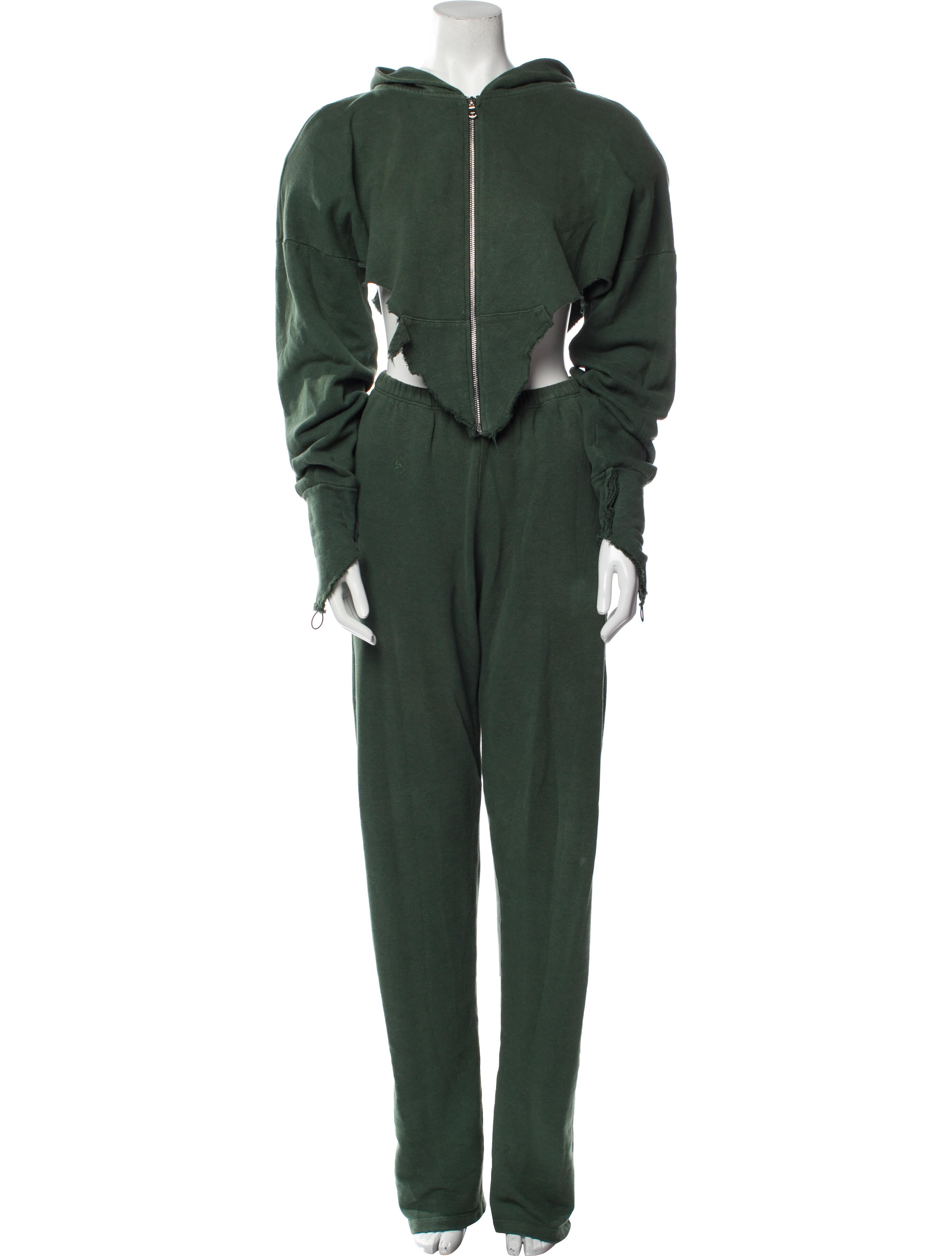 Sami Miro Vintage Distressed Accents Pant Set