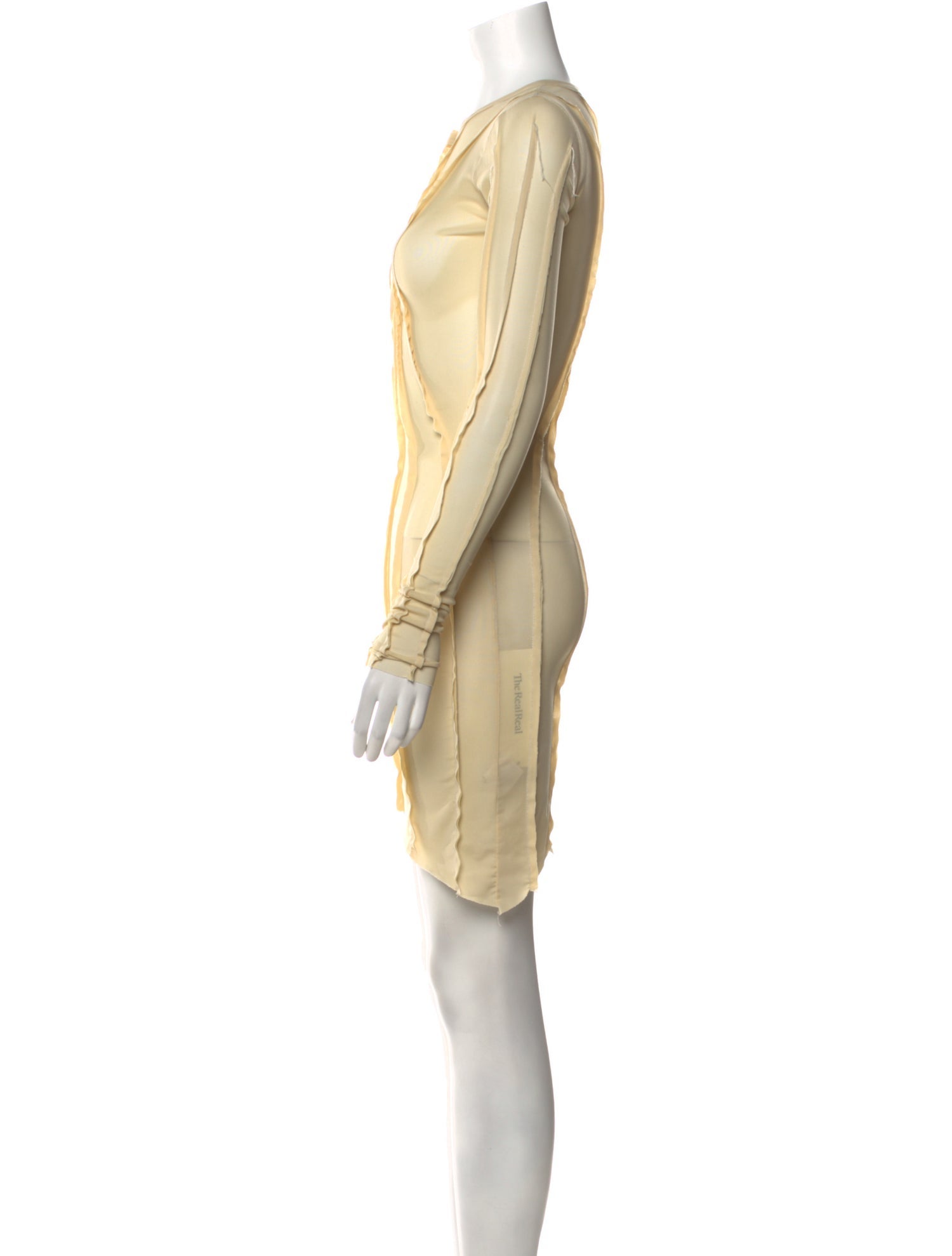 Sami Miro Vintage Crew Neck Knee-Length Dress