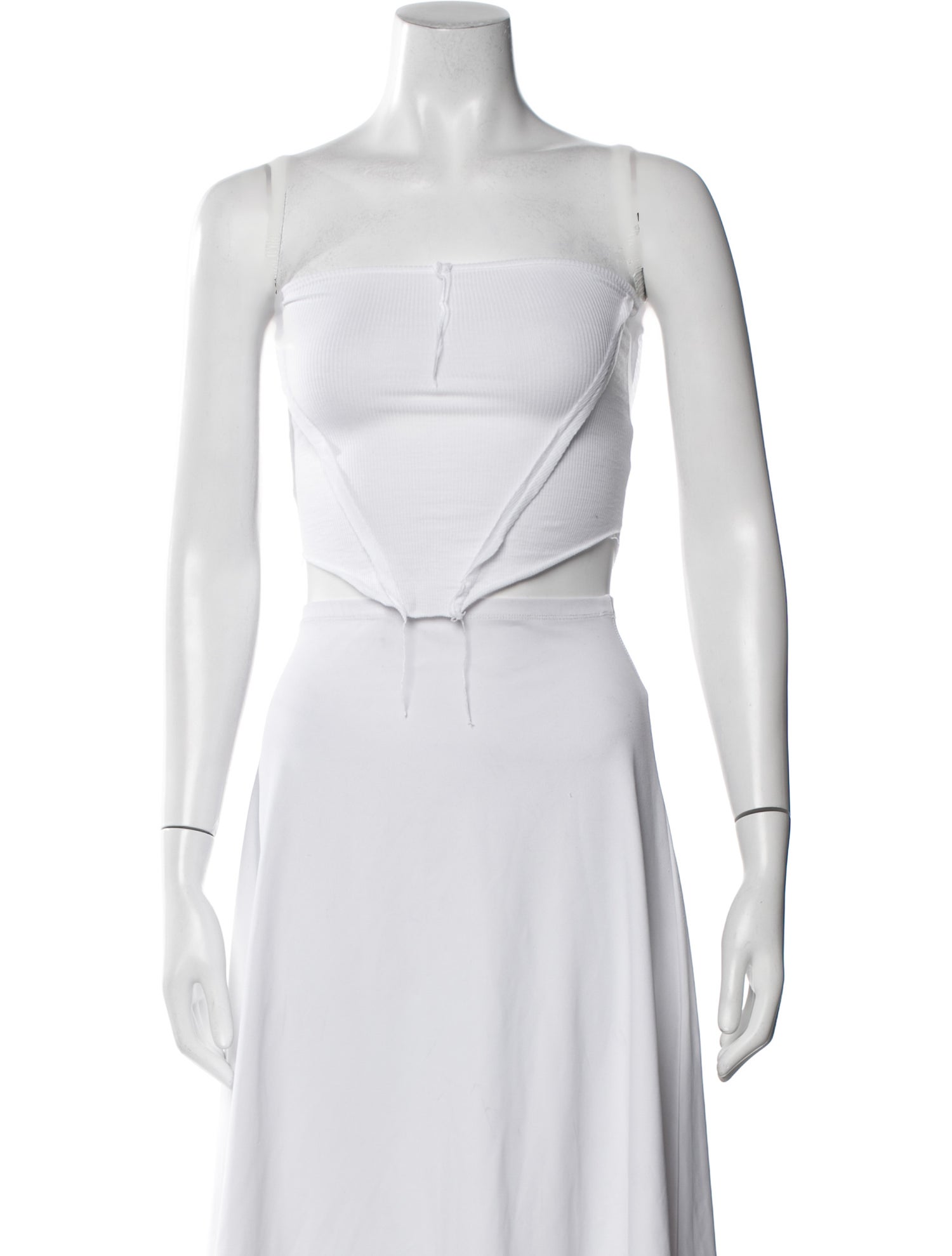 Sami Miro Vintage Square Neckline Sleeveless Crop Top w/ Tags
