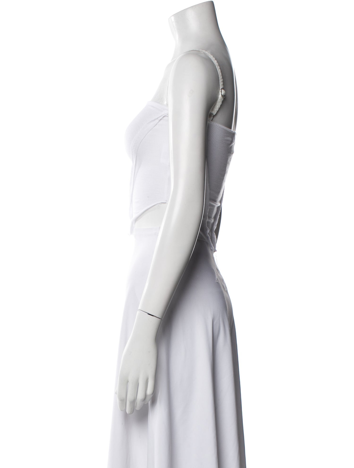 Sami Miro Vintage Square Neckline Sleeveless Crop Top w/ Tags