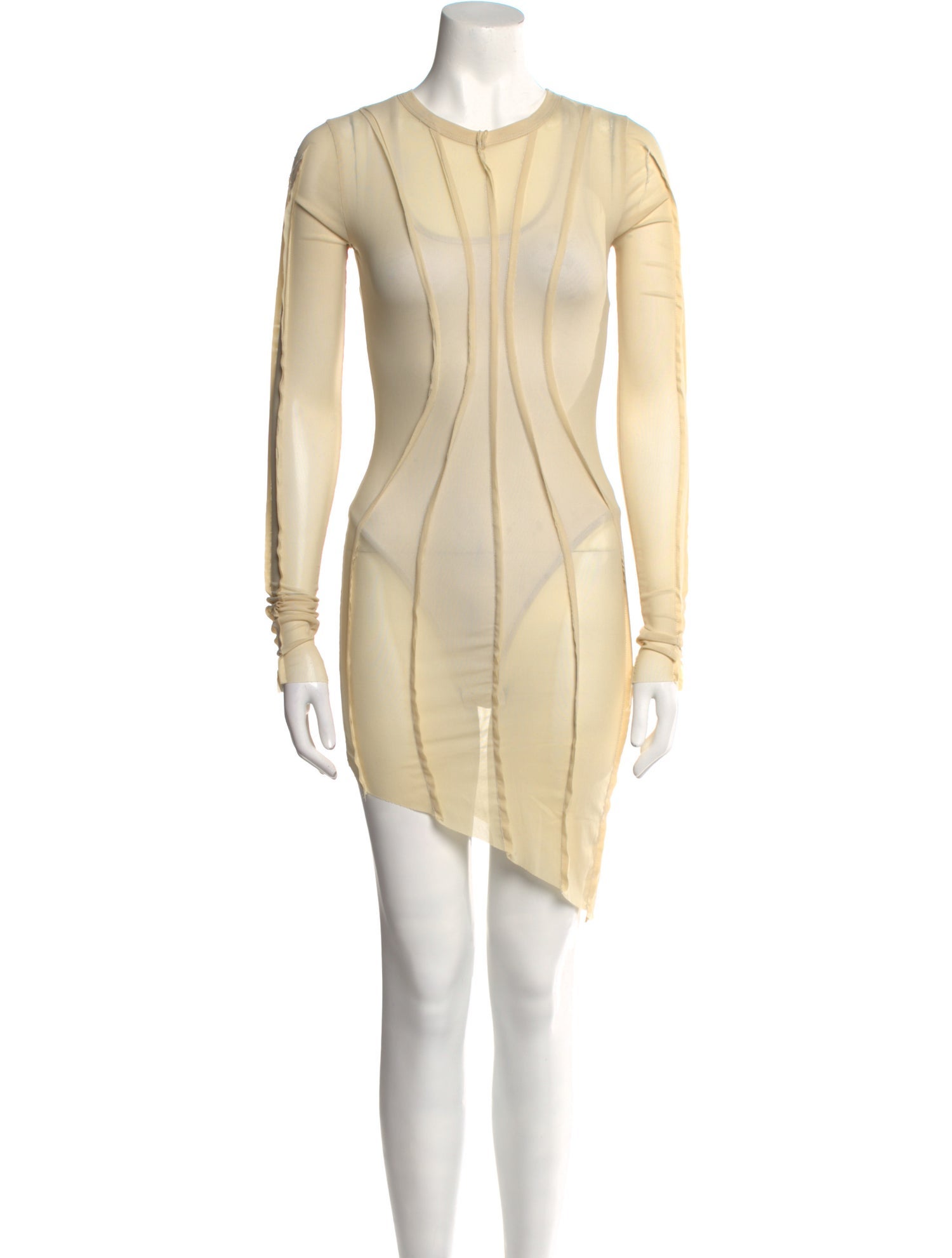 Sami Miro Vintage Crew Neck Mini Dress