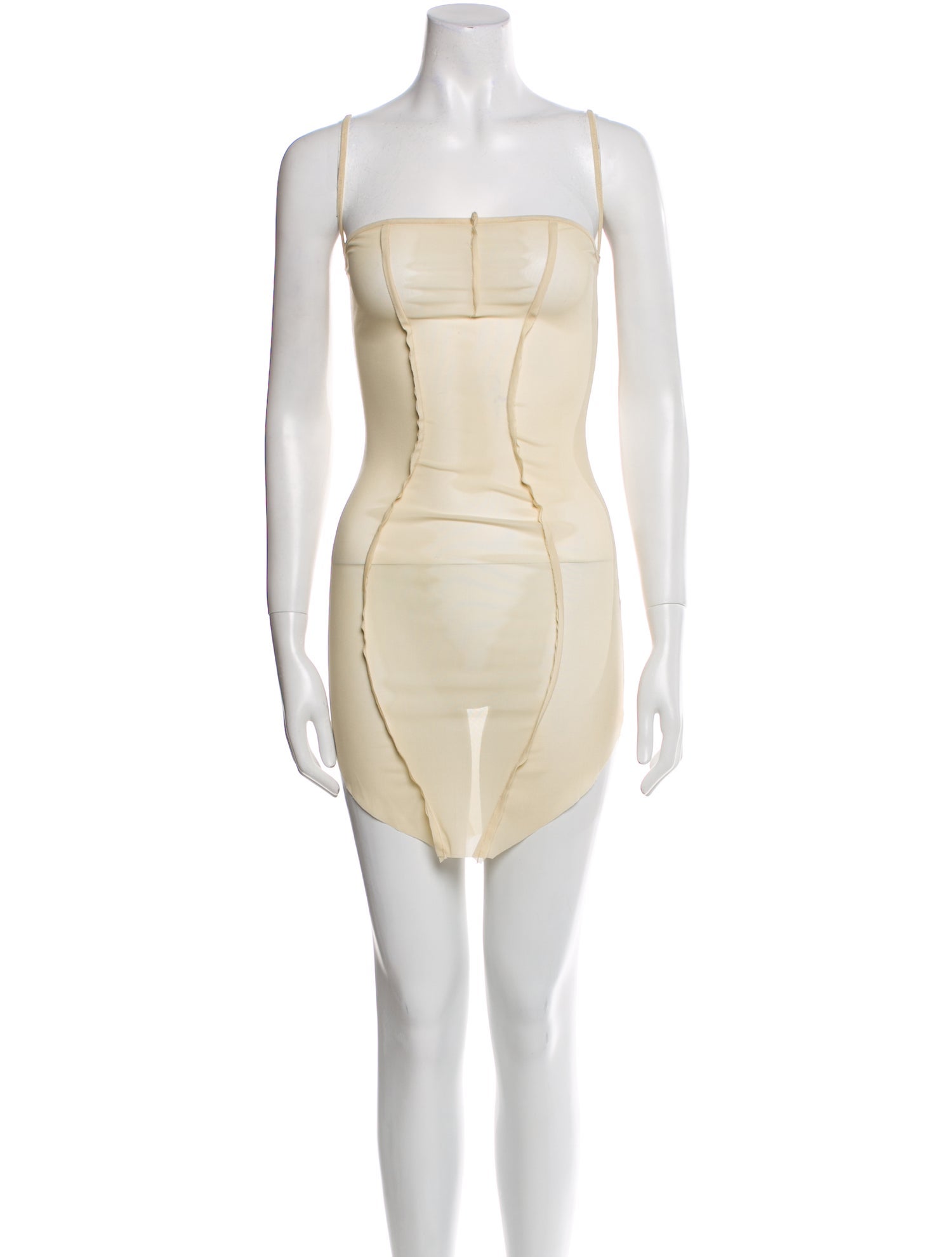 Sami Miro Vintage Square Neckline Mini Dress