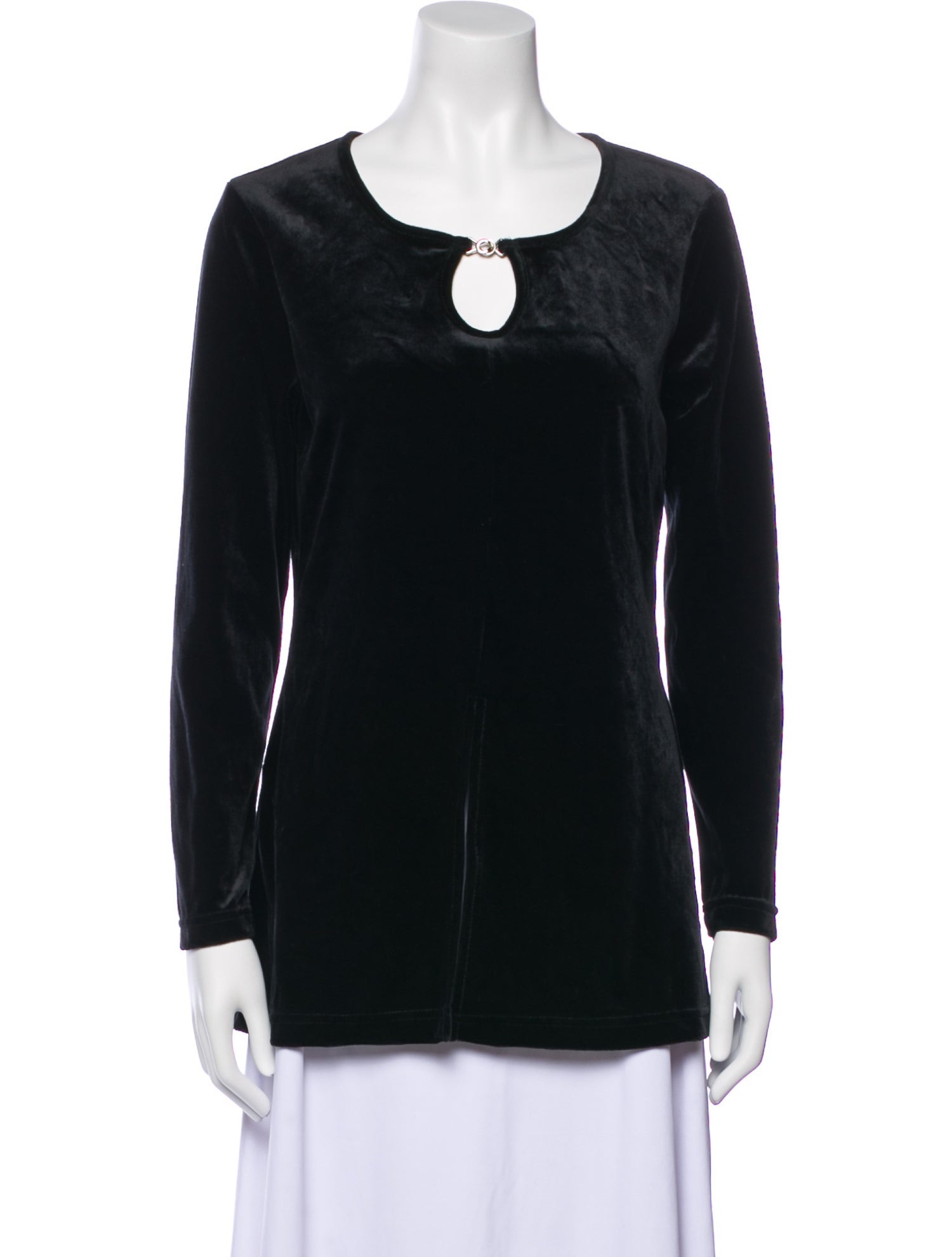 Sami Miro Vintage Scoop Neck Long Sleeve Top