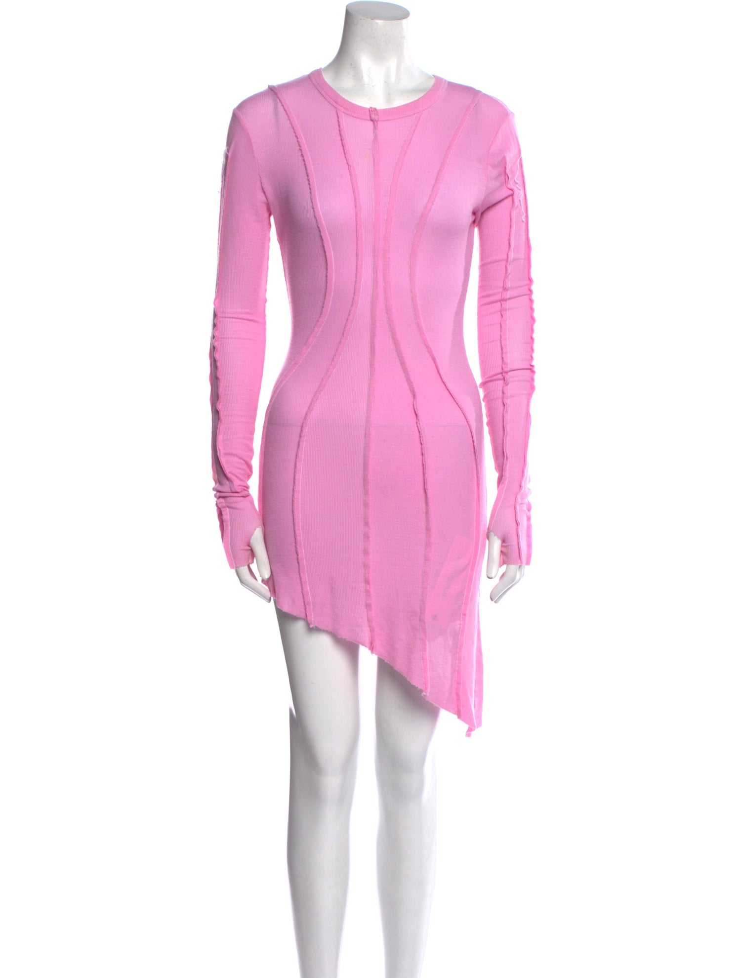 Sami Miro Vintage Crew Neck Mini Dress