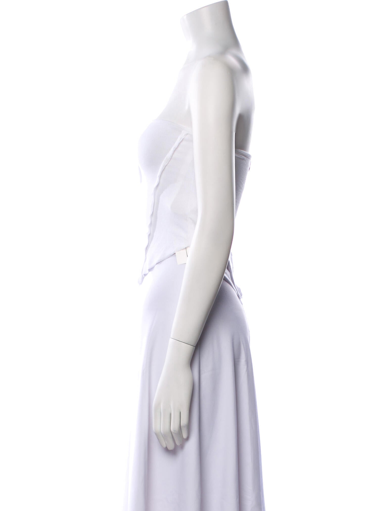 Sami Miro Vintage Strapless Crop Top