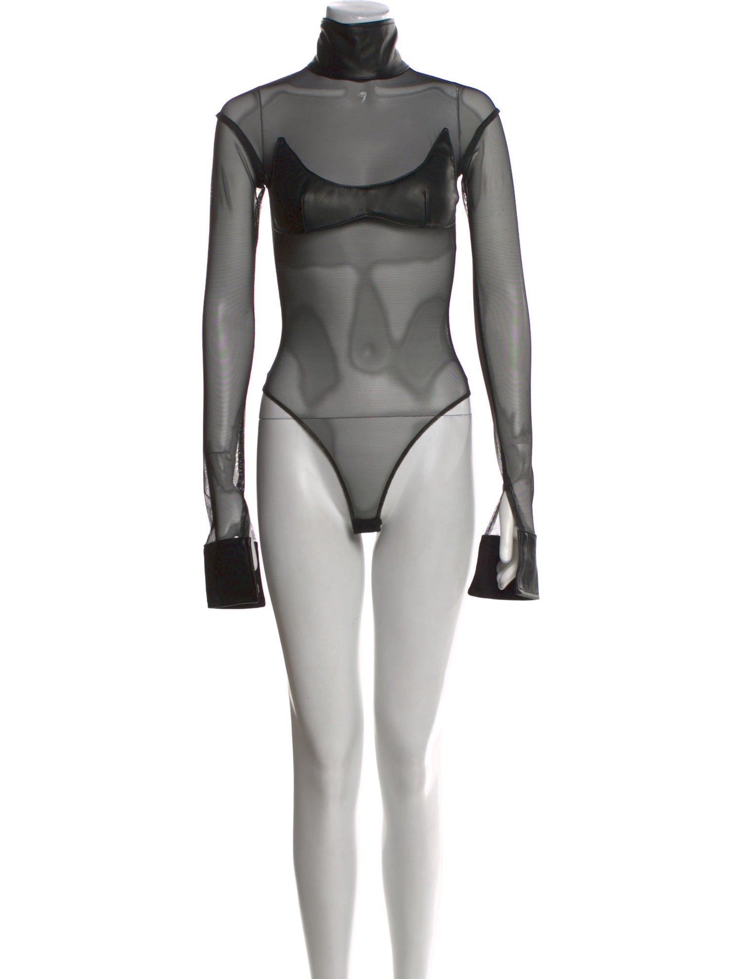 Sami Miro Vintage Turtleneck Long Sleeve Bodysuit w/ Tags