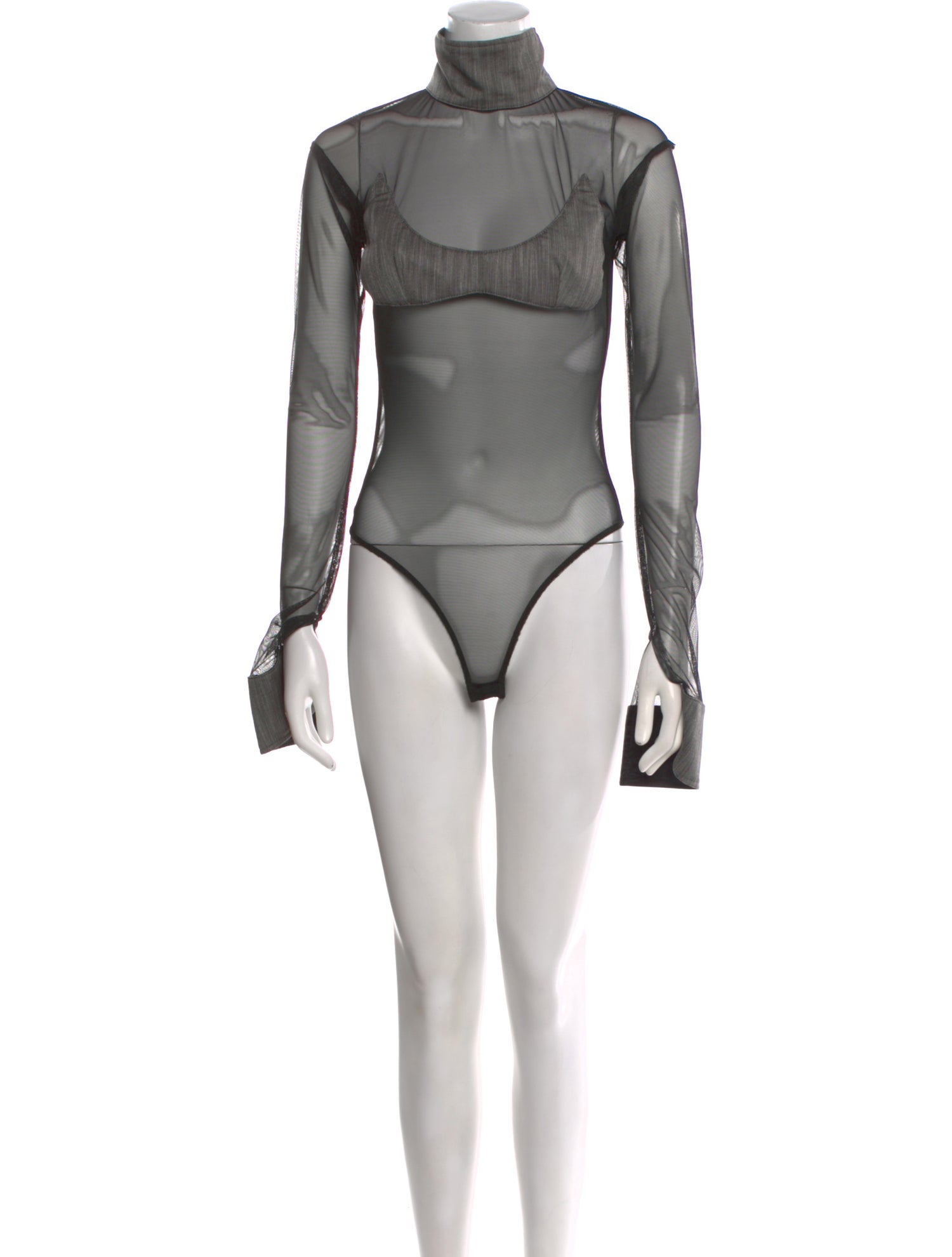 Sami Miro Vintage Turtleneck Long Sleeve Bodysuit