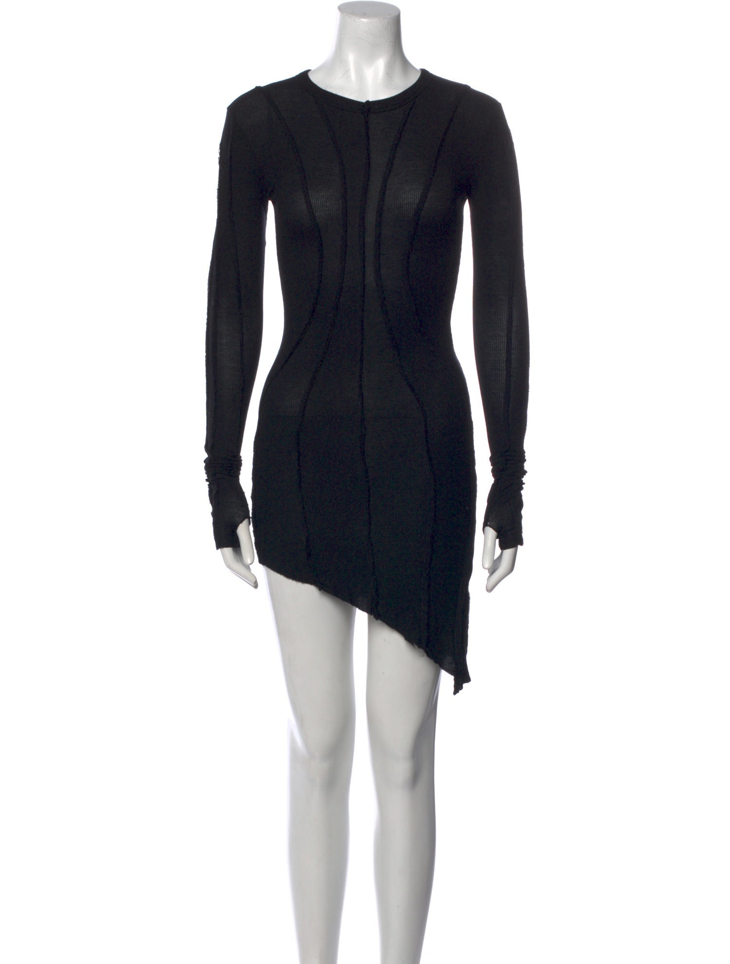 Sami Miro Vintage Crew Neck Mini Dress