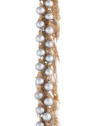 Samira 13 Pearl Fringe Necklace