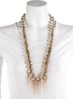 Samira 13 Pearl Fringe Necklace