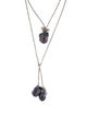 Samira 13 Dyed Pearl Lariat Necklace