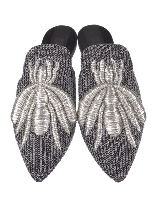 Sanayi 313 Canvas Printed Mules