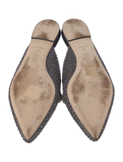 Sanayi 313 Canvas Printed Mules