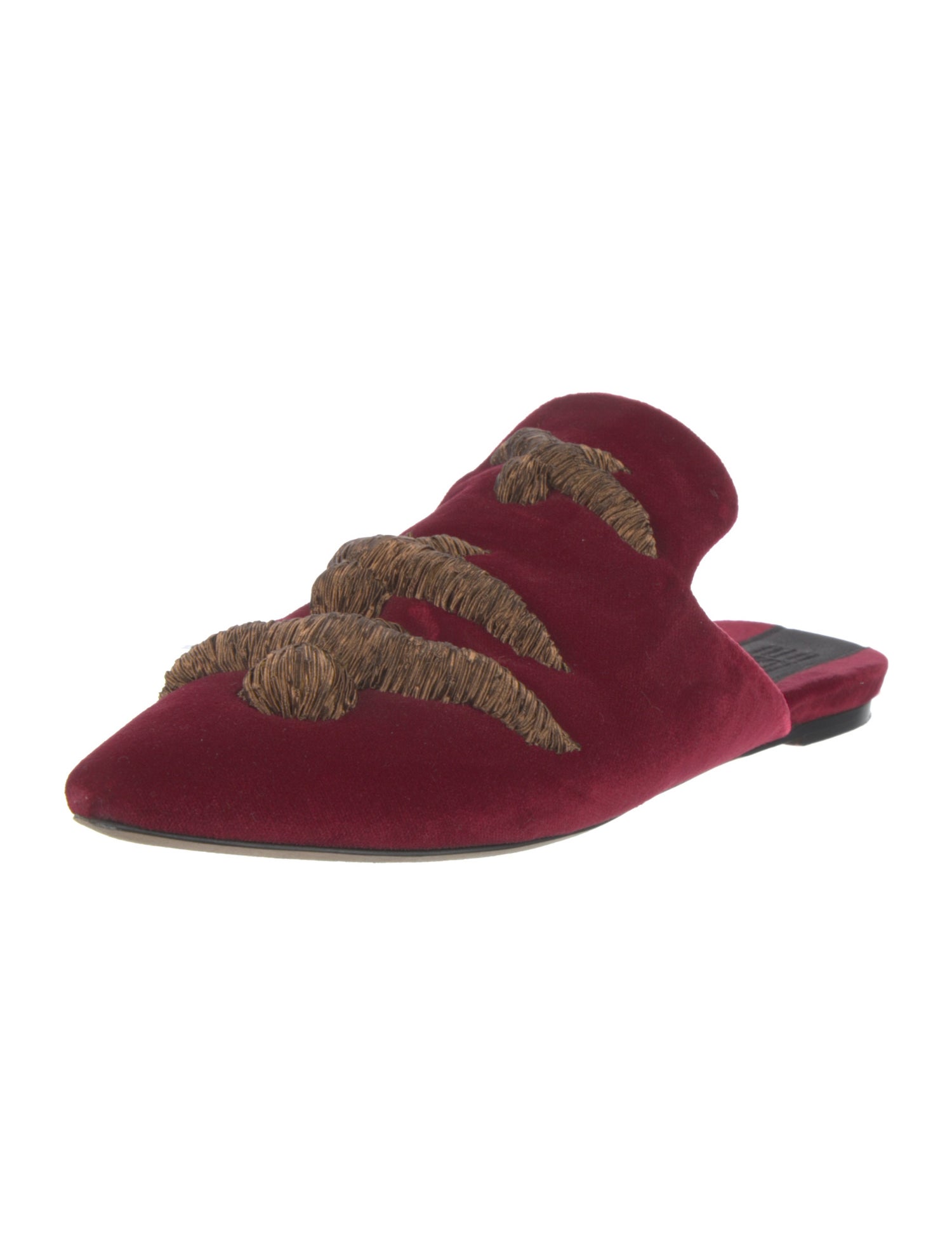 Sanayi 313 Velvet Animal Print Mules