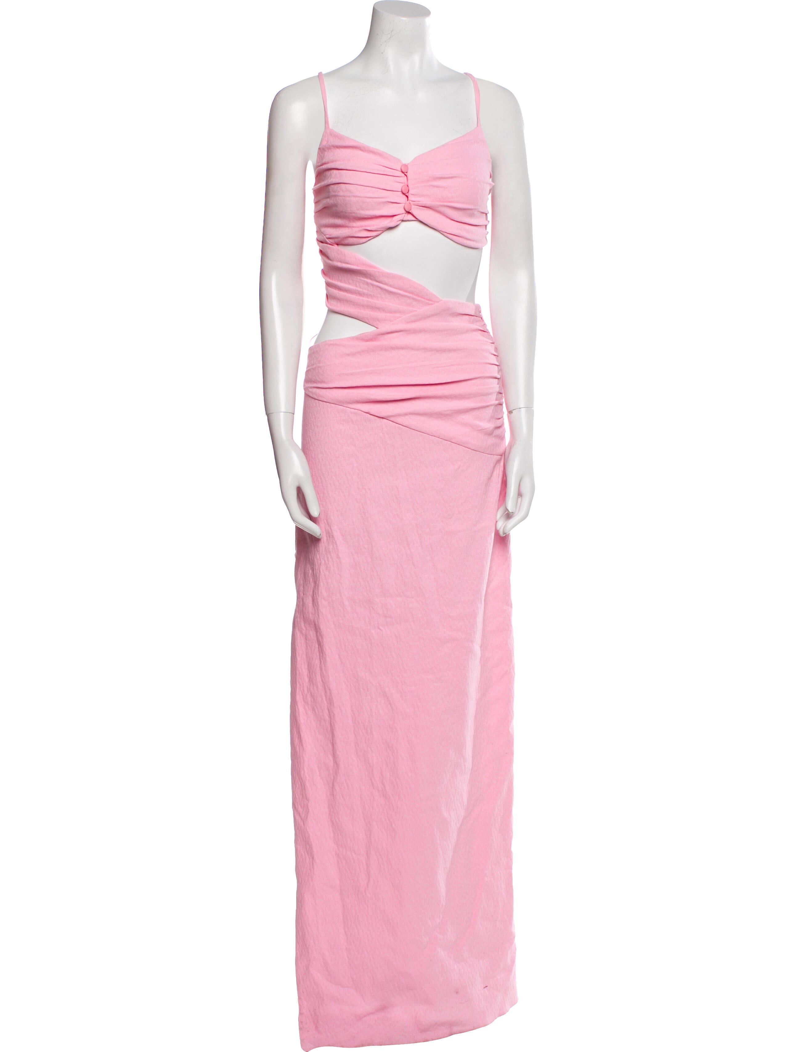 Sandra Mansour V-Neck Long Dress w/ Tags