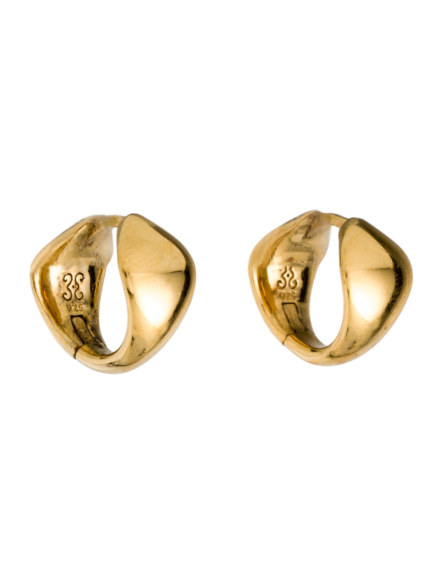 Sapir Bachar Boa Hoop Earrings