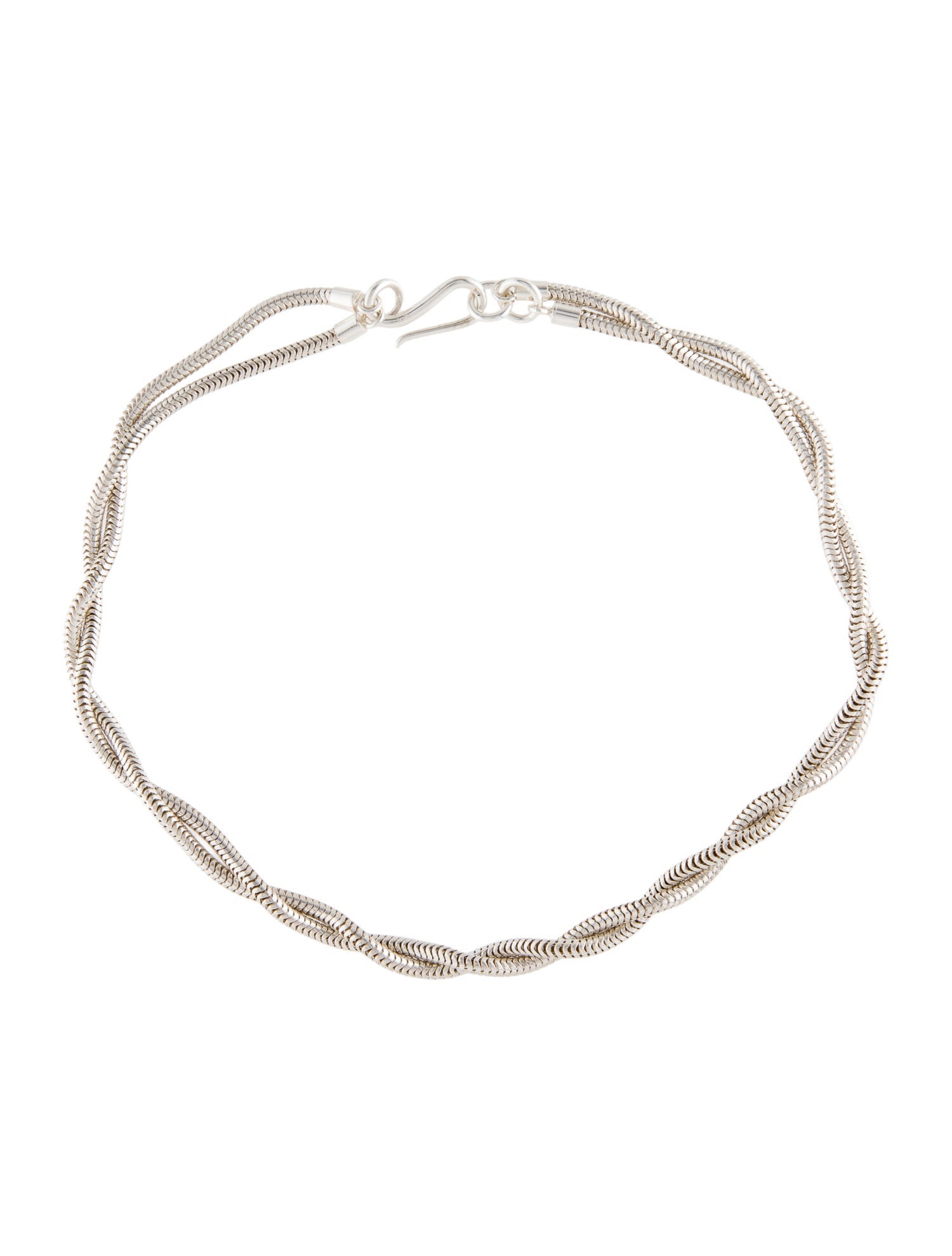 Sapir Bachar Twist Snake Chain Choker Necklace