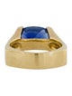 Sasha Samuels 18K 6.02ct Sapphire & Diamond Engagement Ring