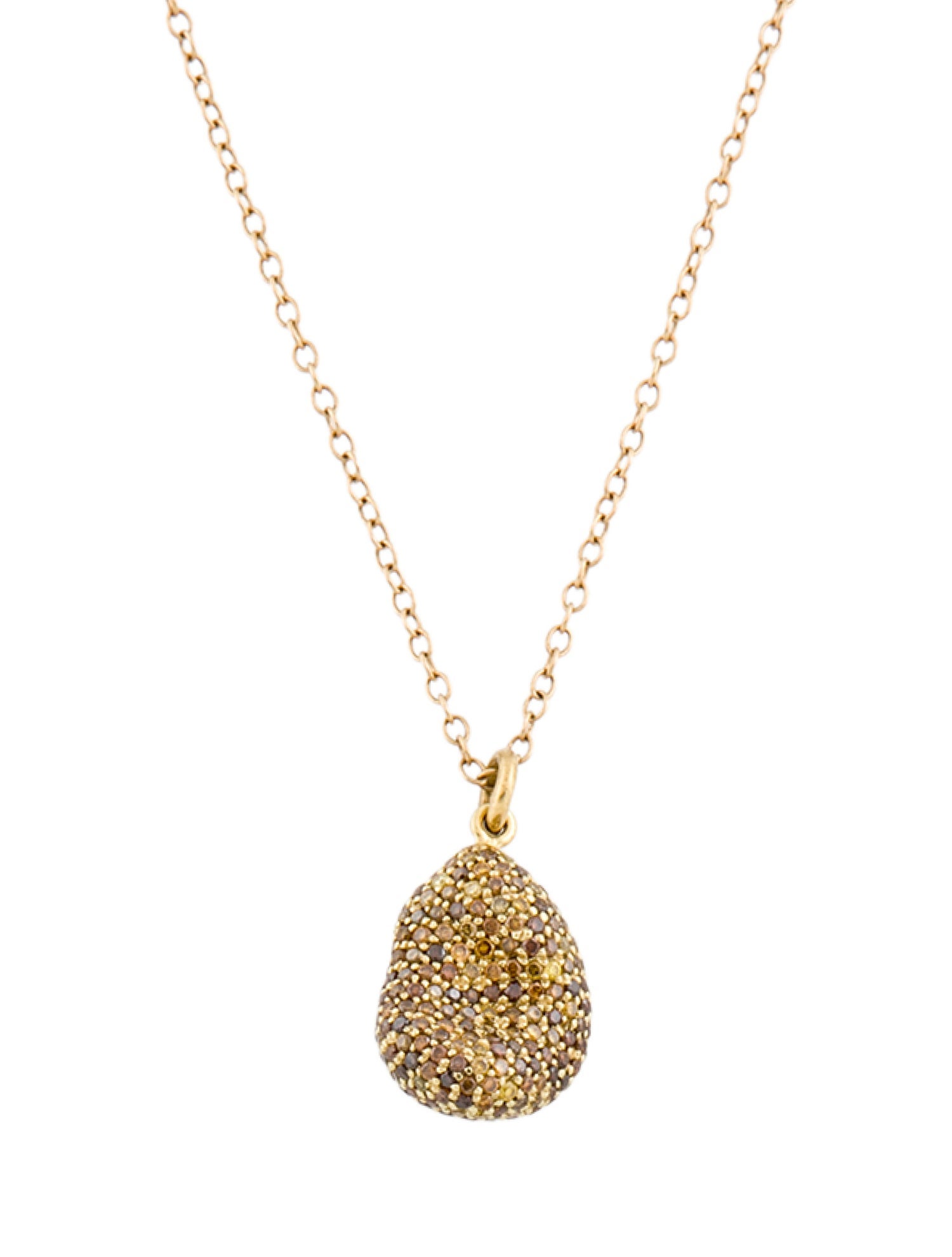 Savannah Stranger 18K Diamond 'Pearl' Pendant Necklace